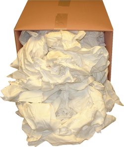 CERNATA Grade 1 white 100% Cotton Wiper 10kg Box